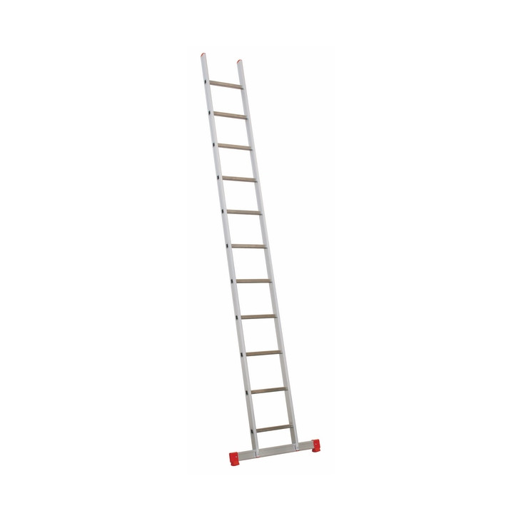 Echelle simple aluminium longueur 355 cm barre stabilisatrice